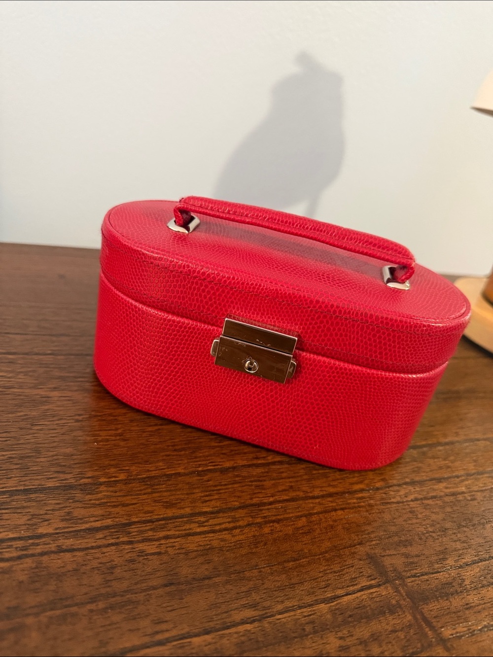 Red Women's Jewelry Case Handbag - Talbots